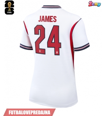 Lacne Ženy Futbalové dres Anglicko Reece James #24 MS 2026 Krátky Rukáv - Domáci